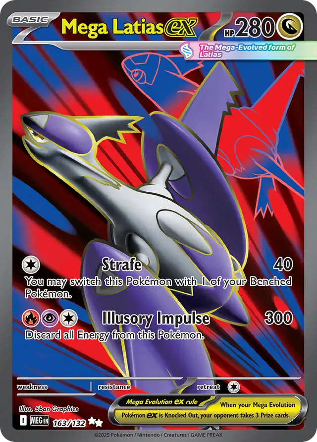 Mega Latias #163 Mega Evolution Pokémon TCG Card – Mega Evolution