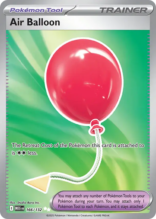 Air Balloon #166 Mega Evolution Pokémon TCG Card – Base