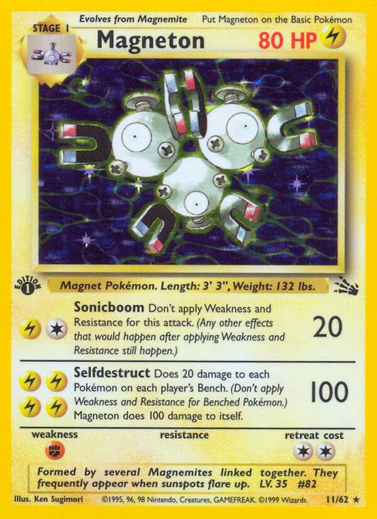 Magneton 11/62 Holo Rare - MissingNo.