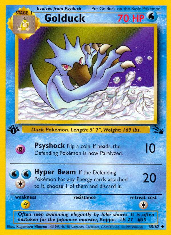 Golduck 35/62 Uncommon - MissingNo.