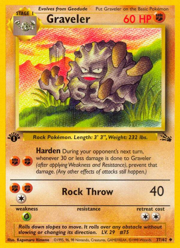 Graveler 37/62 Uncommon - MissingNo.