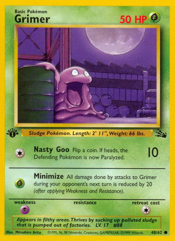 Grimer 48/62 Common - MissingNo.