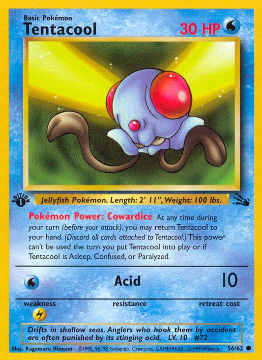 Tentacool 56/62 Common - MissingNo.