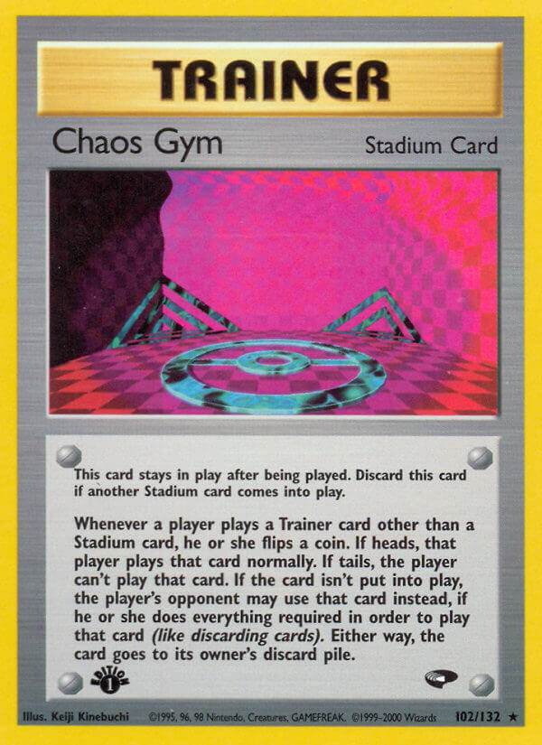 Chaos Gym 102/132 Non-Holo Rare - MissingNo.