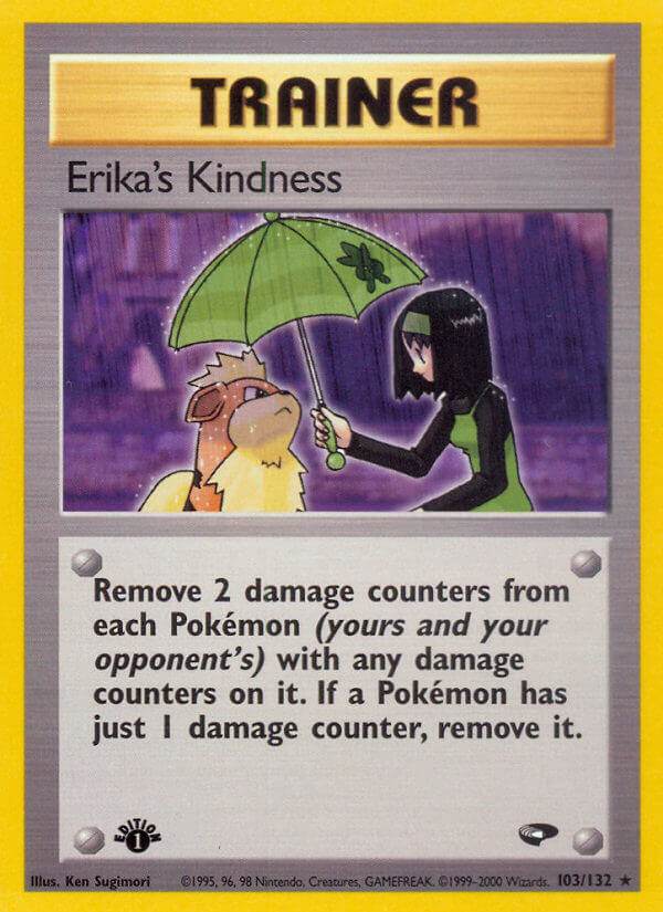 Erika's Kindness 103/132 Non-Holo Rare - MissingNo.