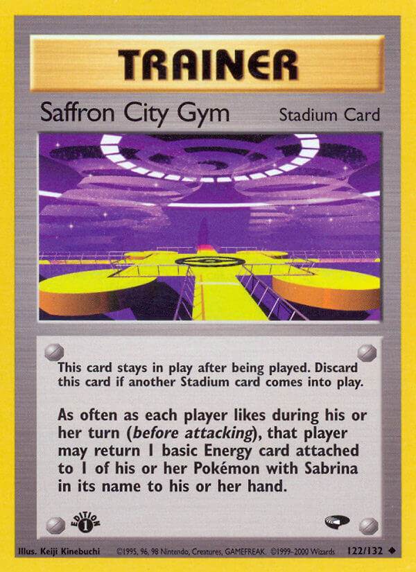 Saffron City Gym 122/132 Uncommon - MissingNo.