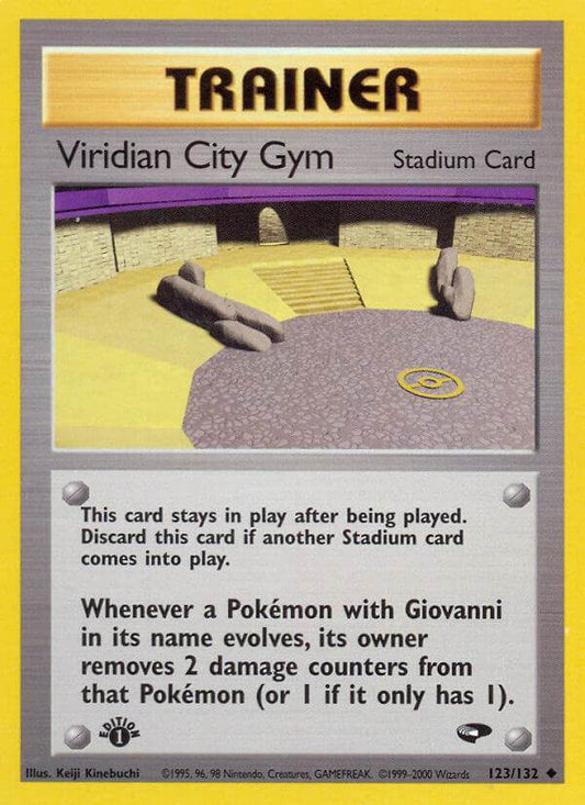 Viridian City Gym 123/132 Uncommon - MissingNo.