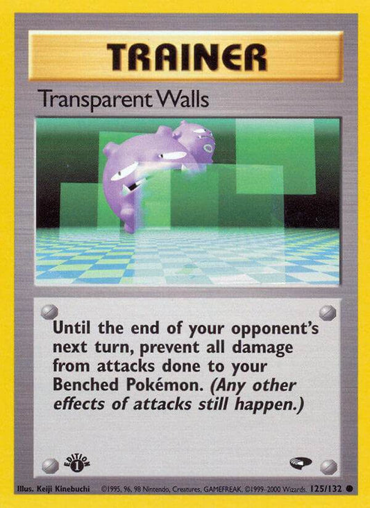 Transparent Walls 125/132 Common - MissingNo.