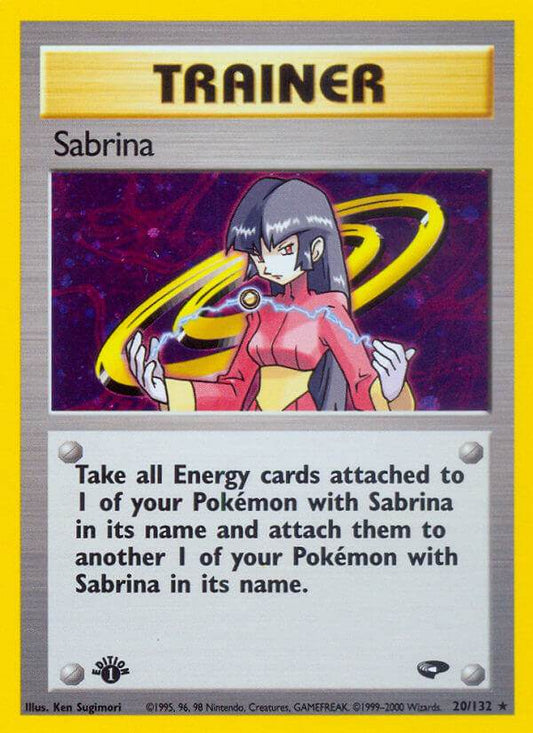 Sabrina 20/132 Holo Rare - MissingNo.