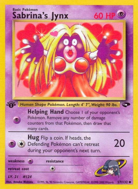 Sabrina's Jynx 57/132 Uncommon - MissingNo.