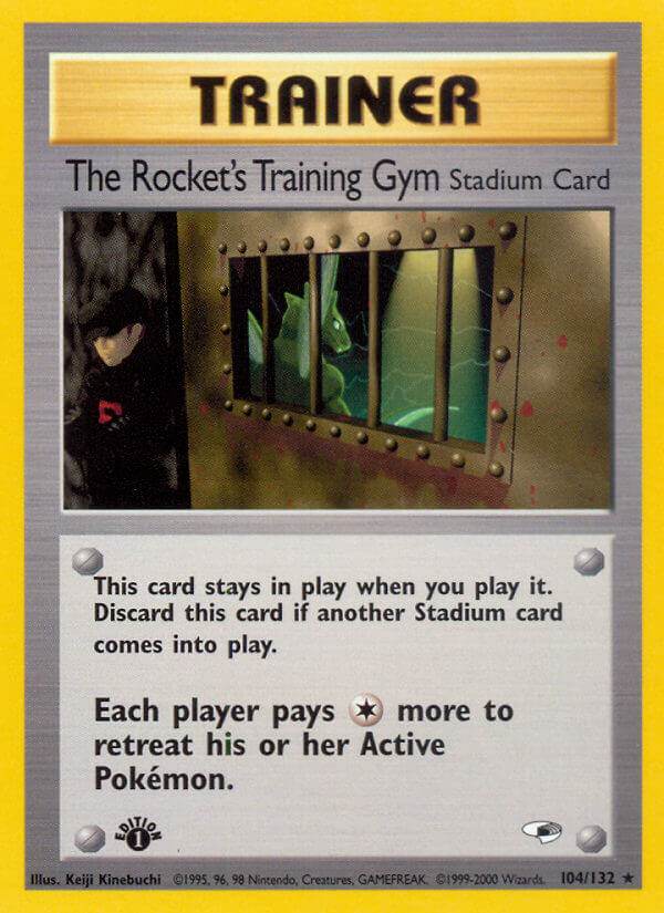 The Rocket's Training Gym 104/132 Non-Holo Rare - MissingNo.