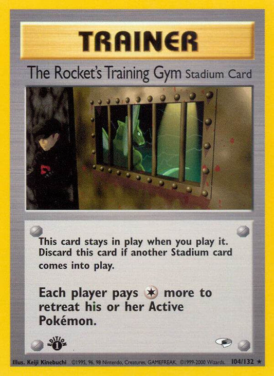 The Rocket's Training Gym 104/132 Non-Holo Rare - MissingNo.