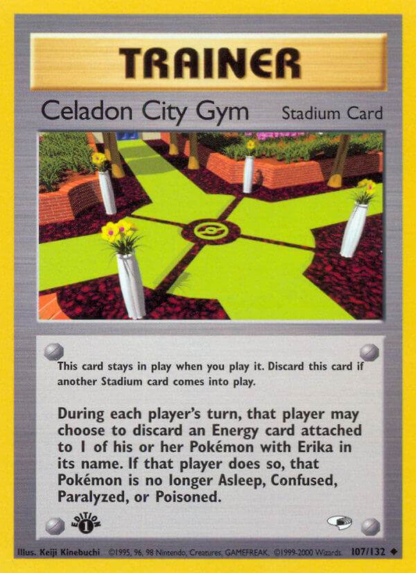 Celadon City Gym 107/132 Uncommon - MissingNo.