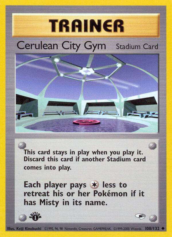 Cerulean City Gym 108/132 Uncommon - MissingNo.