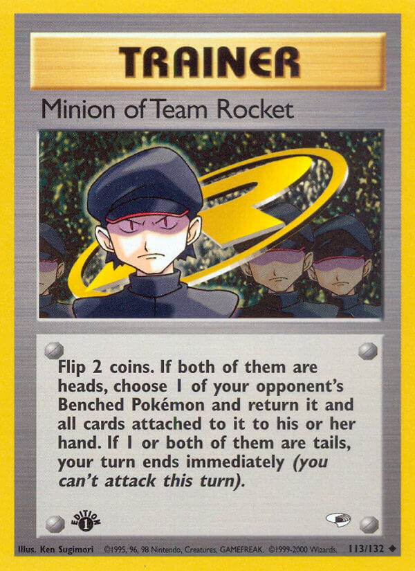 Minion of Team Rocket 113/132 Uncommon - MissingNo.