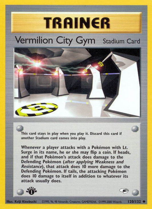 Vermilion City Gym 120/132 Uncommon - MissingNo.