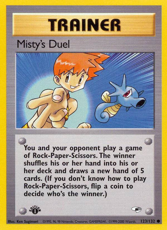 Misty's Duel 123/132 Common - MissingNo.