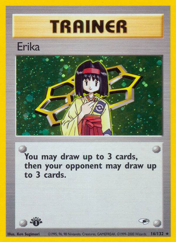 Erika 16/132 Holo Rare - MissingNo.