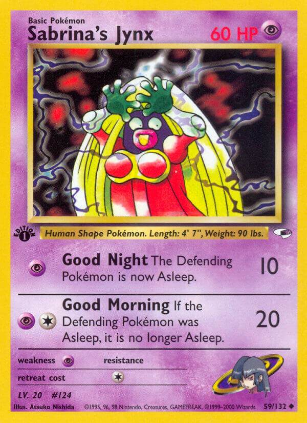 Sabrina's Jynx 59/132 Uncommon - MissingNo.