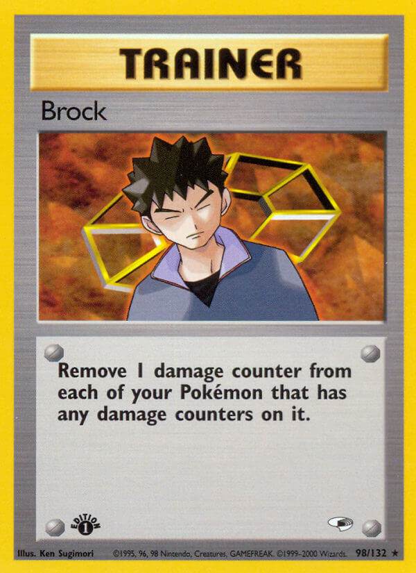 Brock 98/132 Non-Holo Rare - MissingNo.