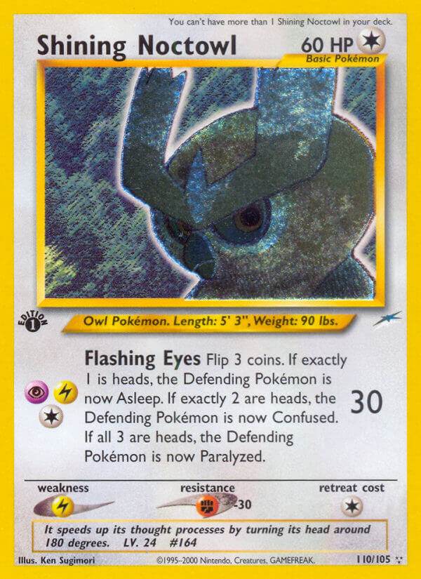 Shining Noctowl 110/105 Holo Secret Rare - MissingNo.