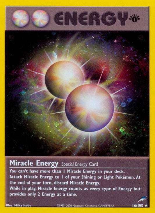 Miracle Energy 16/105 Holo Rare - MissingNo.