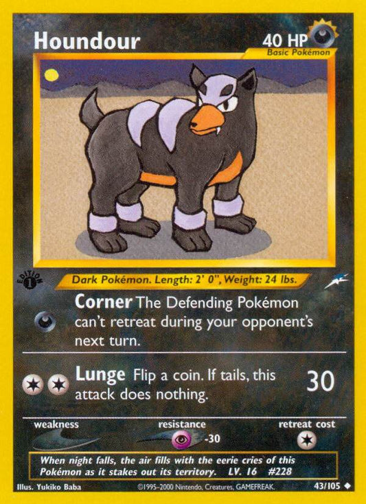 Houndour 43/105 Uncommon - MissingNo.