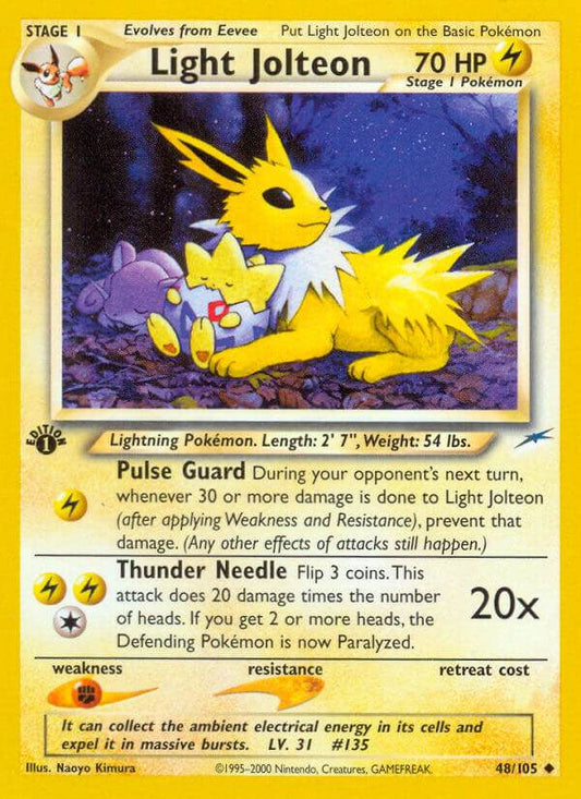 Light Jolteon 48/105 Uncommon - MissingNo.