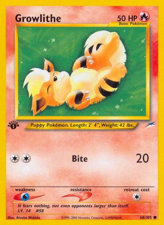 Growlithe 68/105 Common - MissingNo.