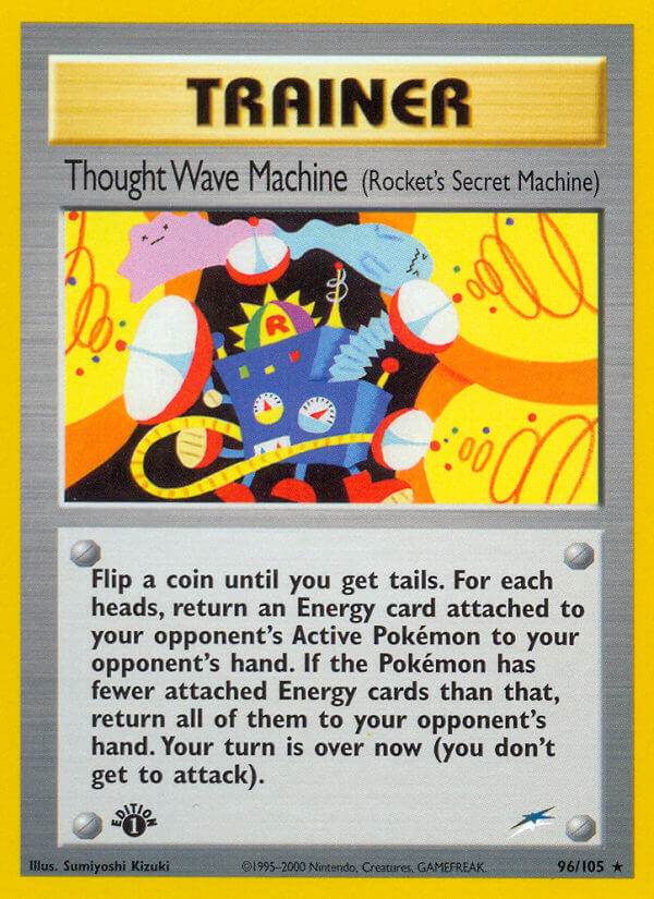 Thought Wave Machine 96/105 Non-Holo Rare - MissingNo.