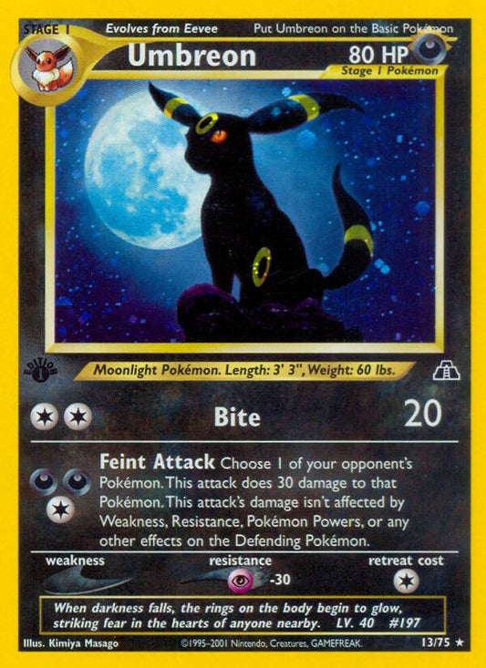 Umbreon 13/75 Holo Rare - MissingNo.
