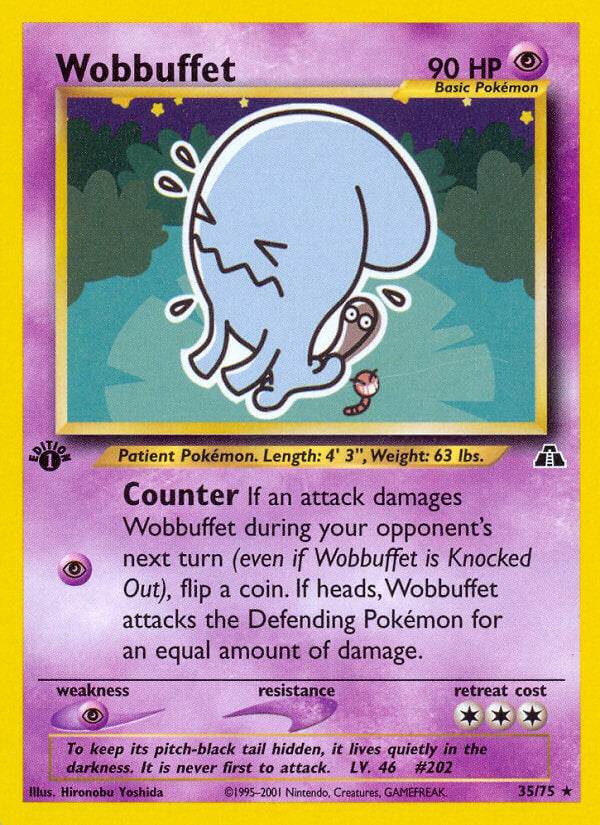 Wobbuffet 35/75 Non-Holo Rare - MissingNo.