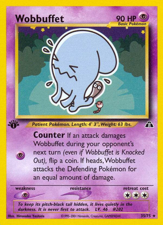 Wobbuffet 35/75 Non-Holo Rare - MissingNo.