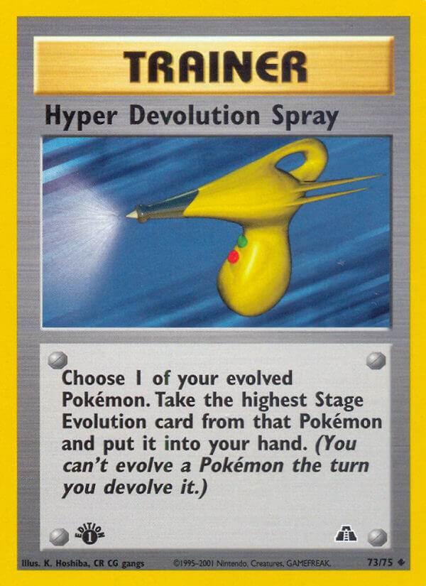 Hyper Devolution Spray 73/75 Uncommon - MissingNo.