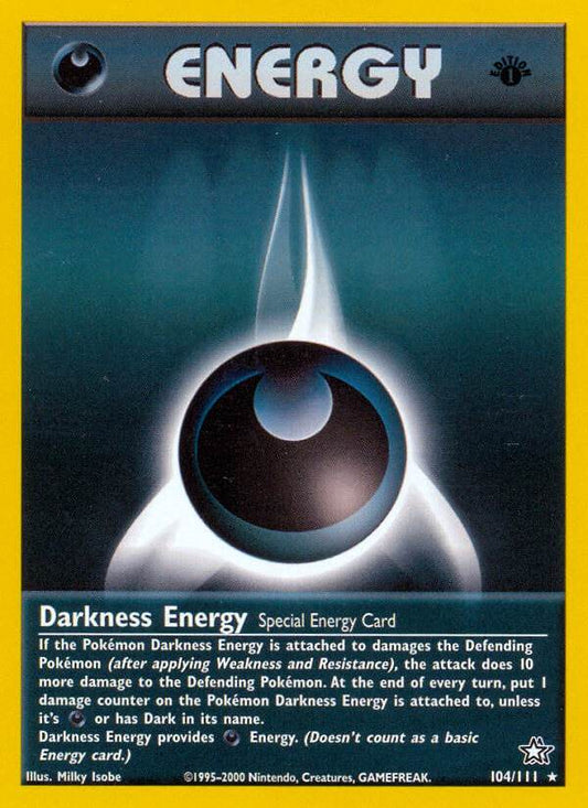 Darkness Energy 104/111 Non-Holo Rare - MissingNo.