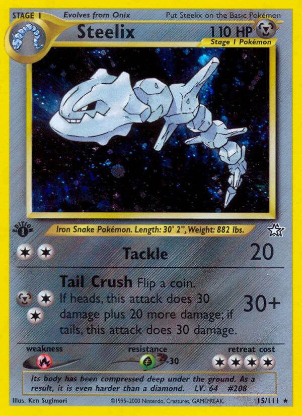 Steelix 15/111 Holo Rare - MissingNo.