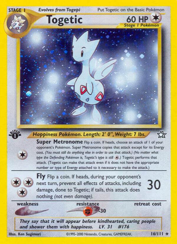 Togetic 16/111 Holo Rare - MissingNo.
