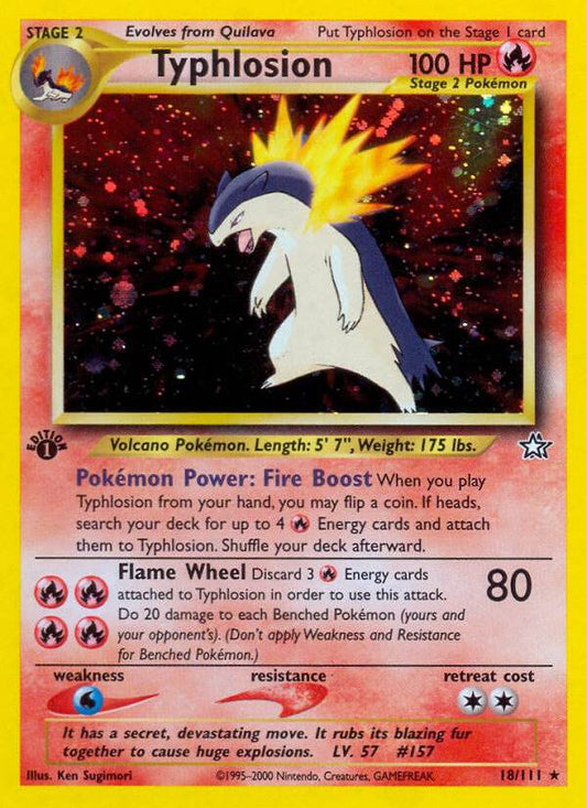 Typhlosion 18/111 Holo Rare - MissingNo.