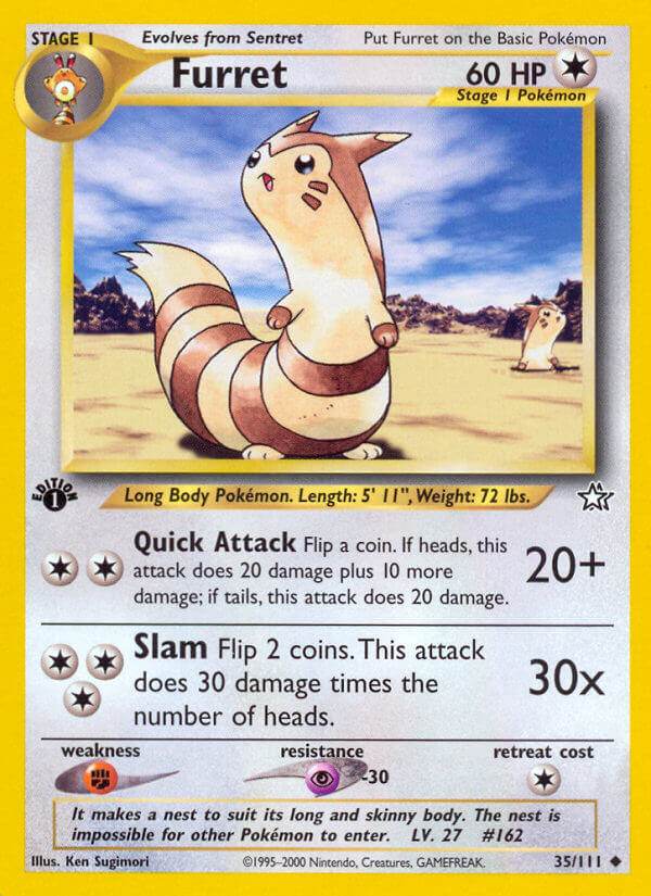 Furret 35/111 Uncommon - MissingNo.