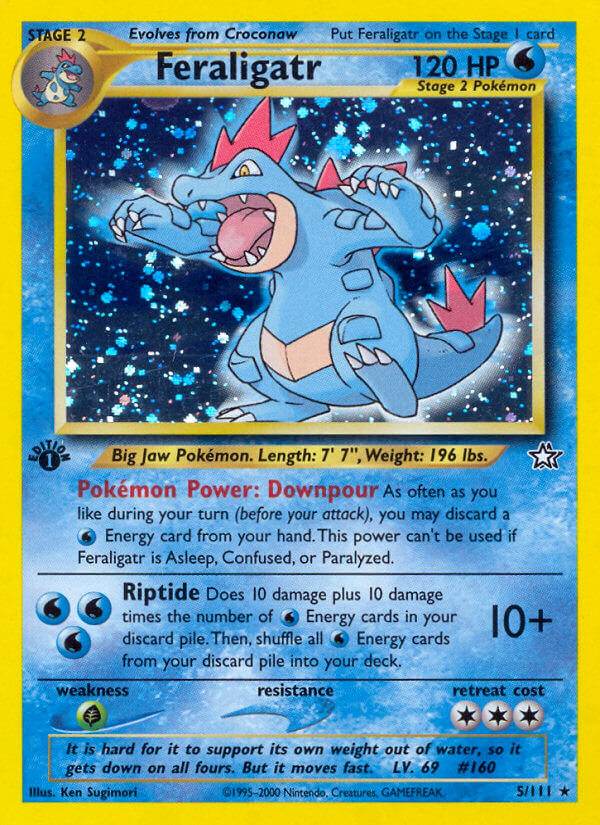 Feraligatr 5/111 Holo Rare - MissingNo.