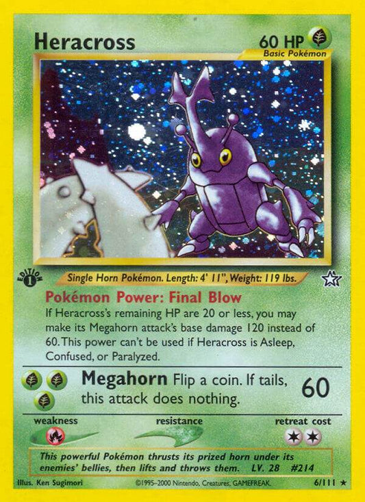 Heracross 6/111 Holo Rare - MissingNo.