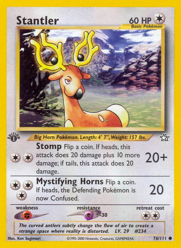 Stantler 76/111 Common - MissingNo.