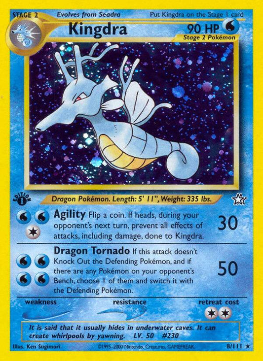 Kingdra 8/111 Holo Rare - MissingNo.