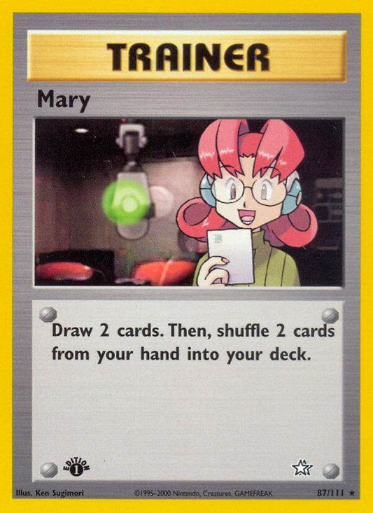 Mary 87/111 Non-Holo Rare - MissingNo.