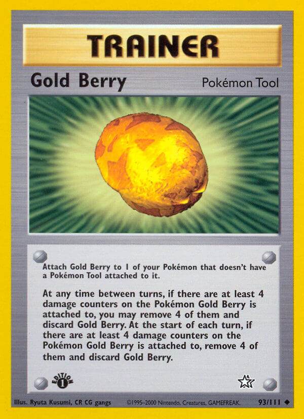 Gold Berry 93/111 Uncommon - MissingNo.