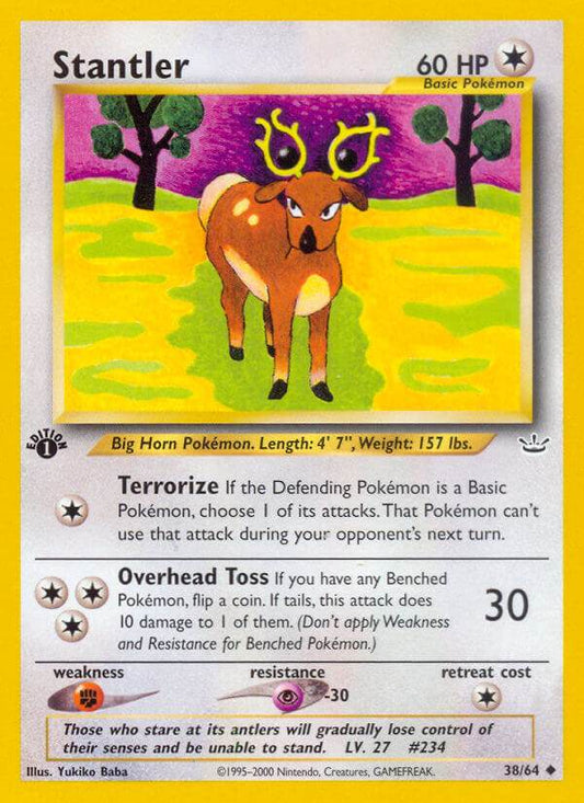 Stantler 38/64 Uncommon - MissingNo.