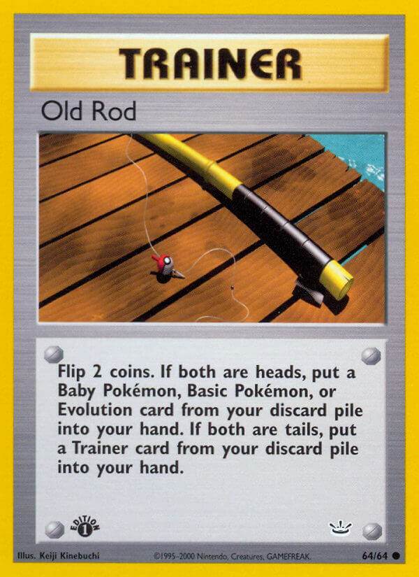 Old Rod 64/64 Common - MissingNo.