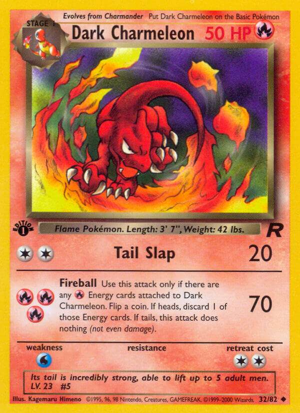 Dark Charmeleon 32/82 Uncommon - MissingNo.