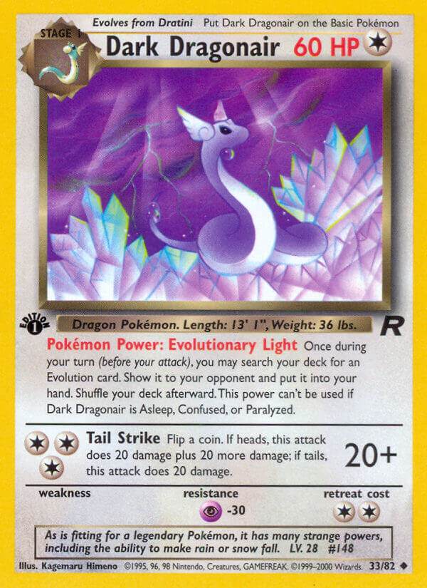 Dark Dragonair 33/82 Uncommon - MissingNo.