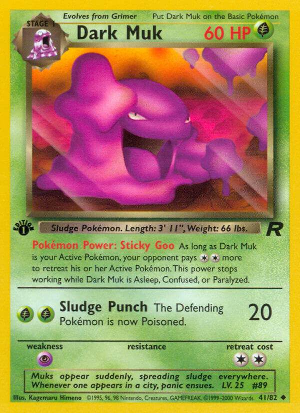 Dark Muk 41/82 Uncommon - MissingNo.